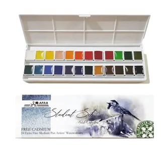آبرنگ افرا دانش آموزی 24 رنگ